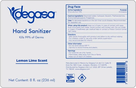 Hand Sanitizer packaging