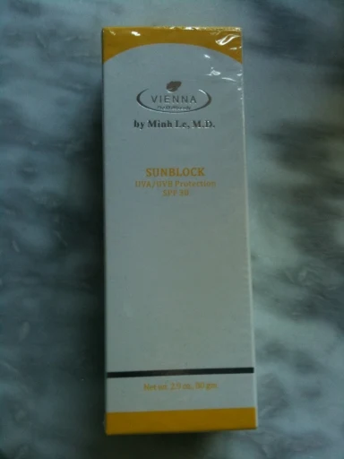 Sunblock 포장