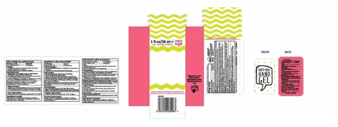 Hand Sanitizer packaging