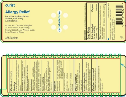 Curist Allergy Relief 포장