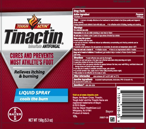 Tinactin packaging