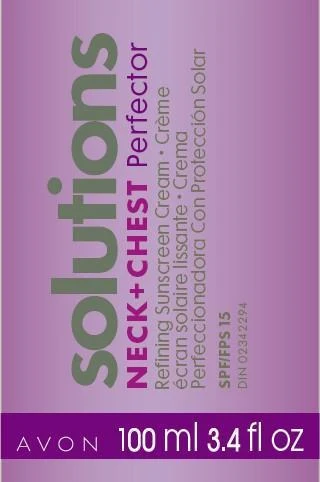 SolutionsNeck and Chest Perfector packaging