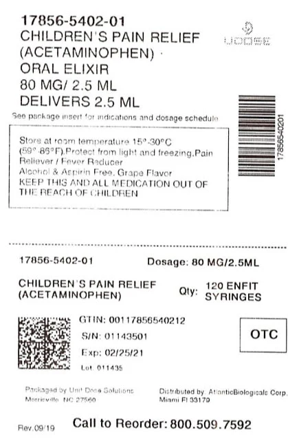 ACETAMINOPHEN 포장