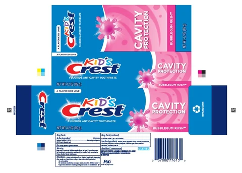 Crest KidsCavity Protection 포장