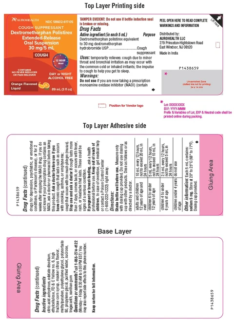 DEXTROMETHORPHAN POLISTIREX 포장