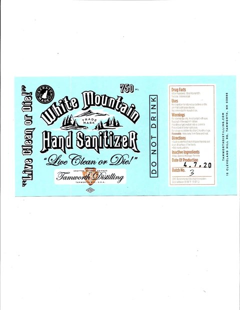 Hand Sanitizer packaging