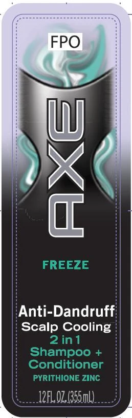 AxeFreeze AntiDandruff 포장