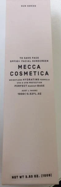 To Save Face SPF 30 PlusFacial Sunscreen packaging