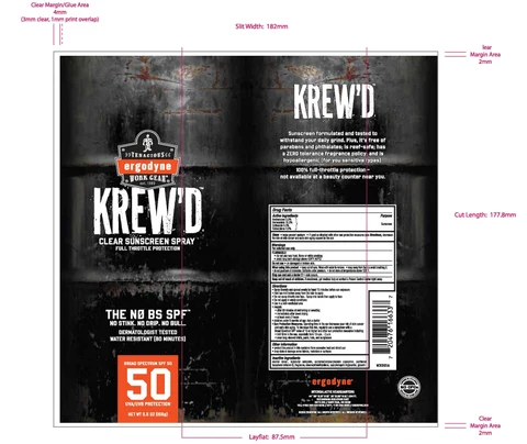 TenaciousErgodyne packaging