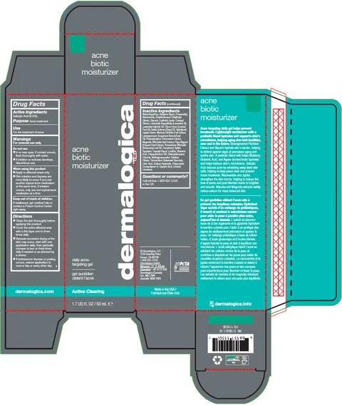 Acne Biotic Moisturizer 포장