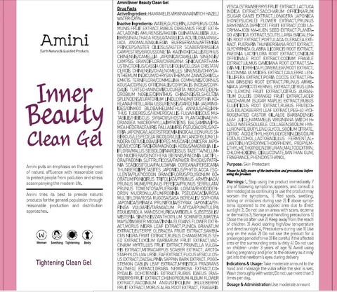 Inner Beauty Clean packaging