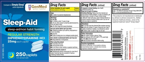 Sleep Aid packaging