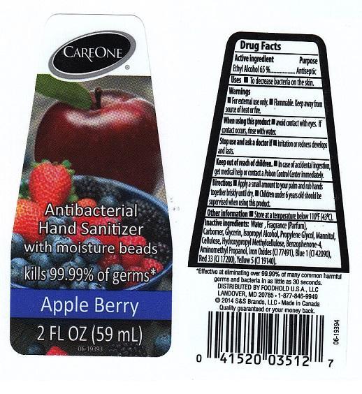CAREONEAPPLE BERRY packaging