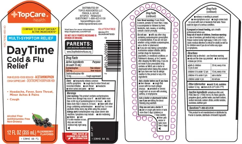 Topcare DayTime Cold and Flu Relief packaging