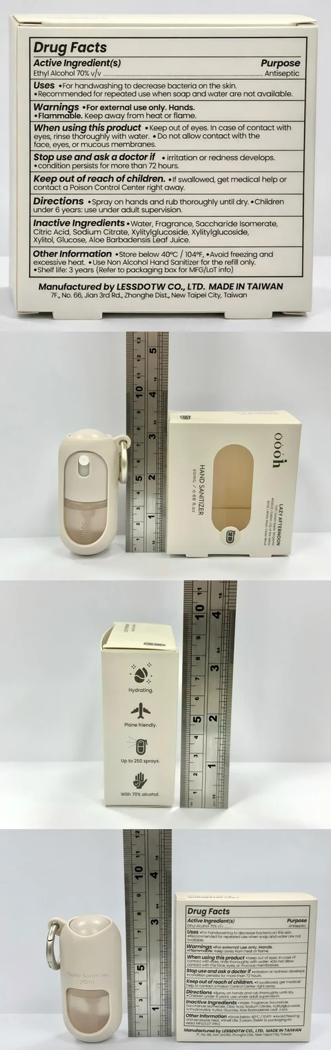 HAND SANITIZER 포장