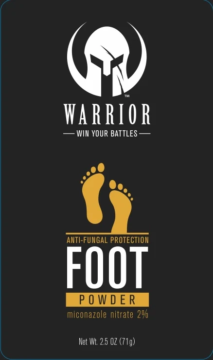 Warrior Antifungal Foot packaging