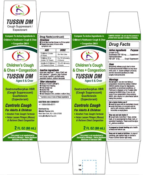 Childrens Tussin DM packaging