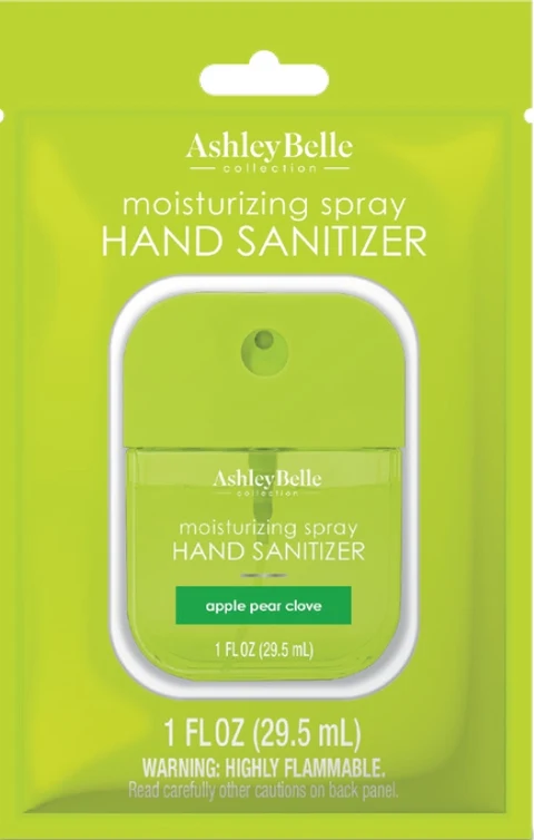 AshleyBelle Moisturizing Hand Sanitizer Apple Pear Clove 포장