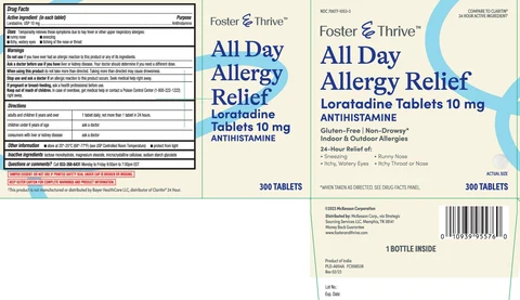 All Day Allergy Relief 포장