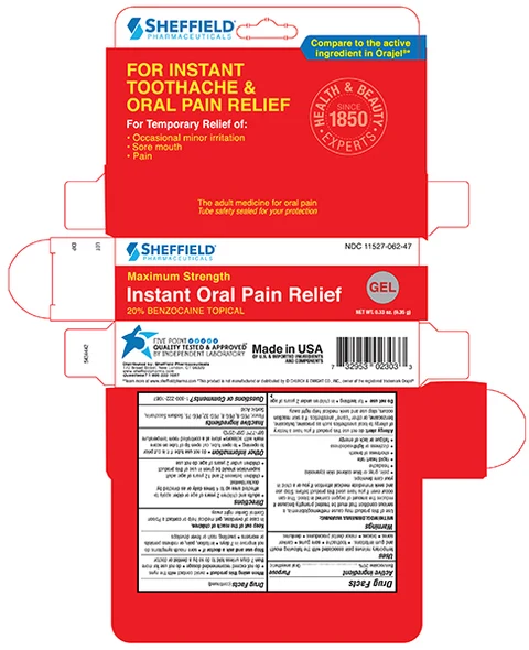 Sheffield Pain Relief 포장
