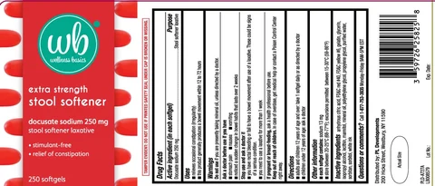 Stool SoftenerExtra Strength packaging