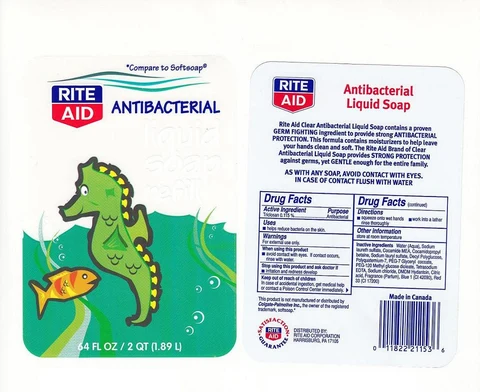 Rite AidAntibacterial packaging
