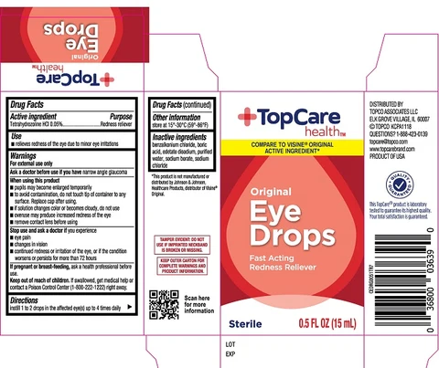 TopCare Health Original Eye Drops packaging