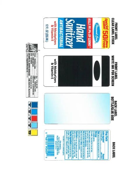 Hand Sanitizer packaging