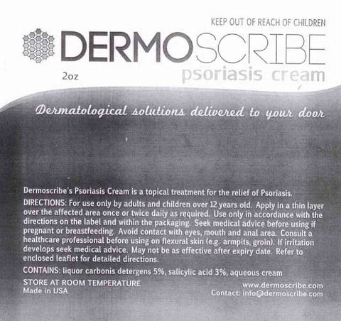 DERMOSCRIBE PSORIASIS 포장