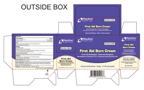 Burn Cream packaging