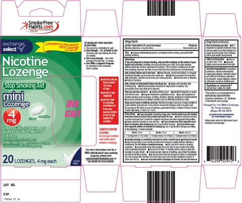 exchange select nicotine packaging