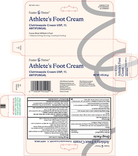 Clotrimazole 1% Athletes Foot 포장