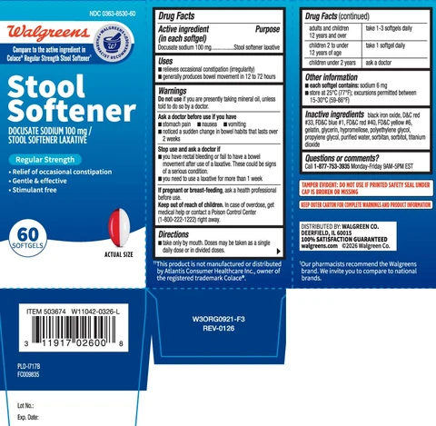 Stool Softener Laxative packaging