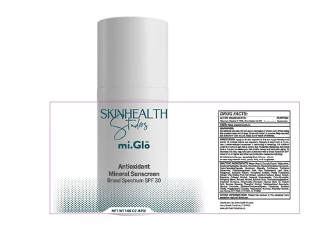 Antioxidant Tinted Mineral Sunscreen Broad Spectrum SPF30 포장