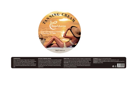 Beautyturess 80gTanning Cream 포장