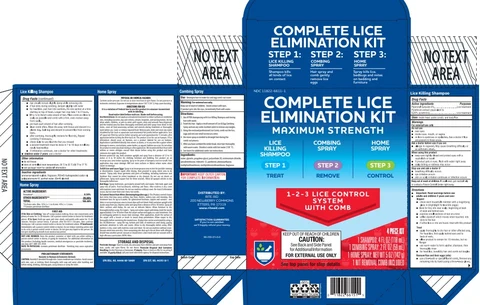Rite Aid Complete Lice Elimination Kit packaging
