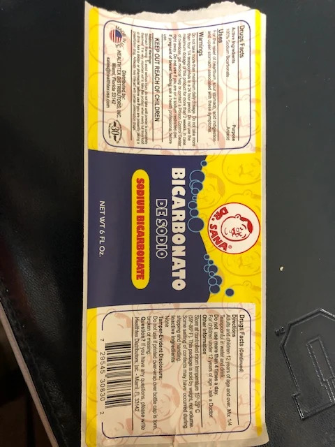 Sodium Bicarbonate 포장