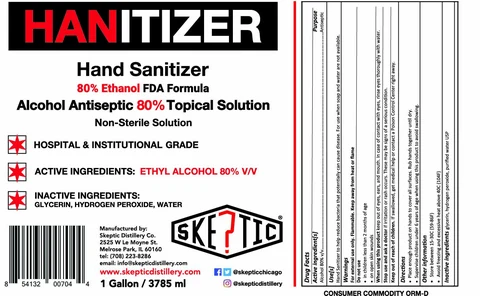 Hand Sanitizer packaging