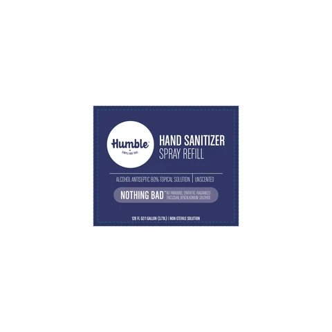 Hand Sanitizer packaging