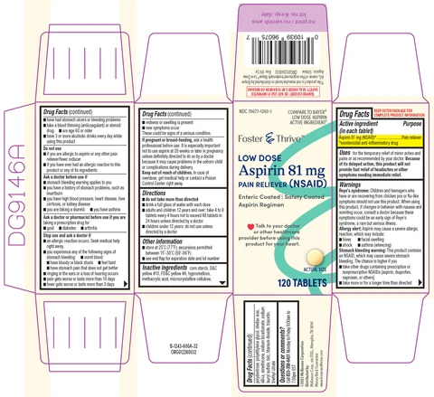 AspirinLow Dose 포장
