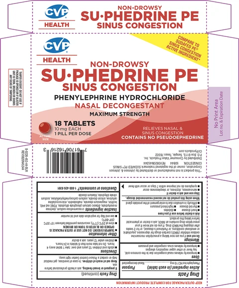 SU PHEDRINE PESINUS CONGESTION 포장