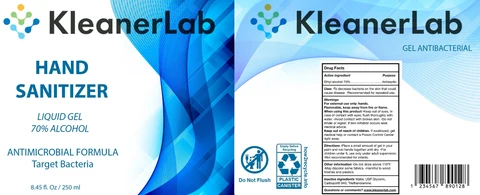 Kleanerlab Hand Sanitizer 포장