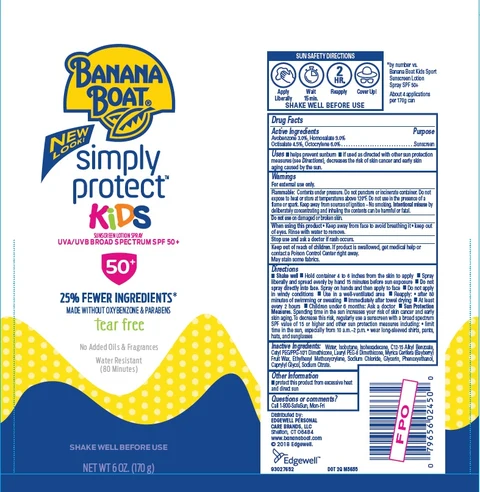 Banana Boat 포장