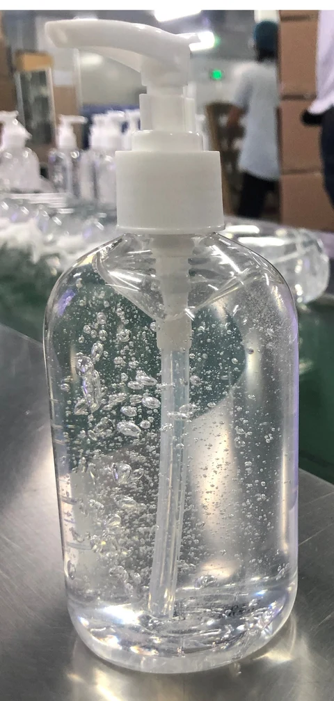 Hand Sanitizer packaging