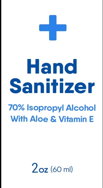 Hand Sanitizer packaging