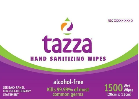 Hand Sanitizing wipes packaging