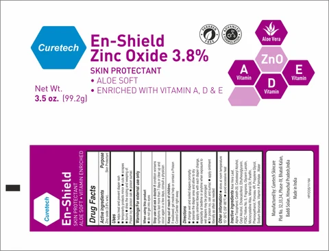 Curetech enshieldEN SHIELD ALOE SOFT VITAMIN ENRICHED 포장