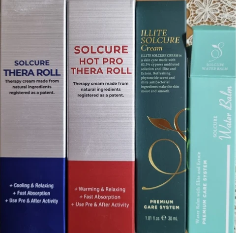 Solcure Thera Roll Hot Pro 포장