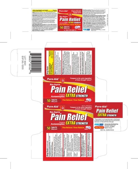 Acetaminophen 포장