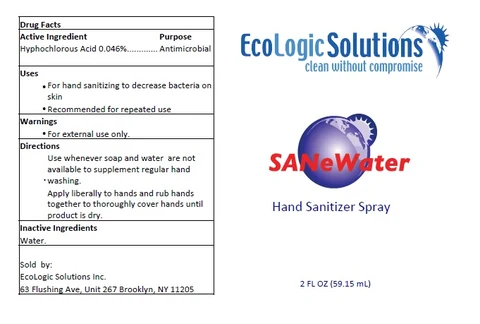 SANe Water 포장